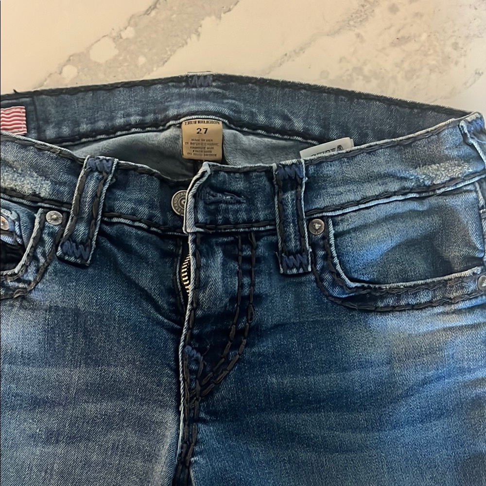 True Religion Blue Denim Jeans
